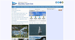 Desktop Screenshot of mumblesyachtclub.co.uk